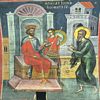 Ο Ιωσήφ ζητάει το σώμα του Ιησού από τον Πιλάτο.