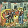 Ο Ιησούς κρινόμενος από τον Άννα και τον Καϊάφα.