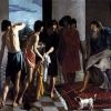 Οι γιοί του Ιακώβ φέρνουν τα ματωμένα ρούχα του Ιωσήφ.