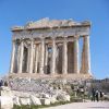 Παρθενώνας, δυτική πλευρά. 