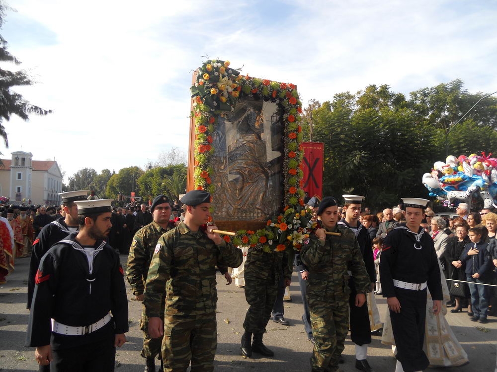 Λιτανεία της εικόνας του Αγίου Ανδρέα, Πάτρα.