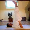 Στάση Sarvangasana